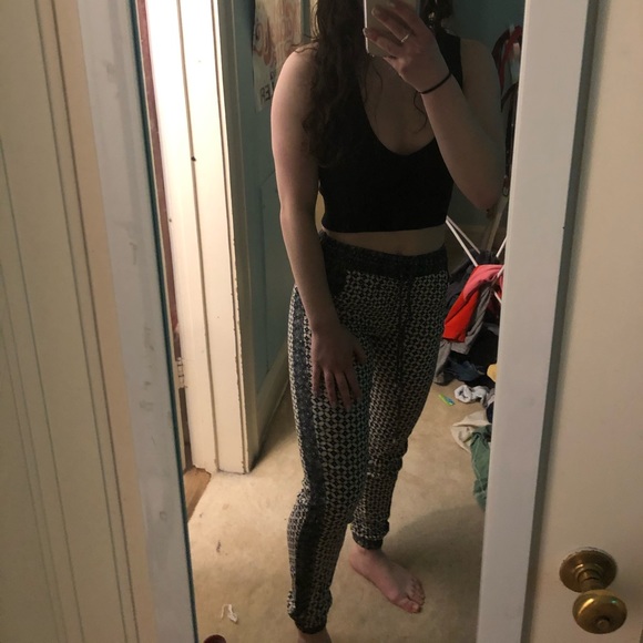 hippie boho patterned pants - Picture 2 of 3